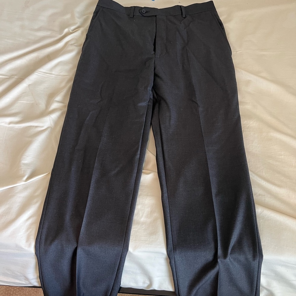 Santorelli Men's Dress Pants in Black